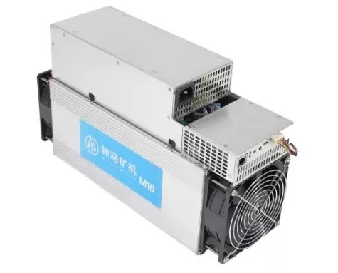 Chip FinFET 16nm được sử dụng Máy khai thác Bitcoin 12V Whatsminer M10 33th / S
